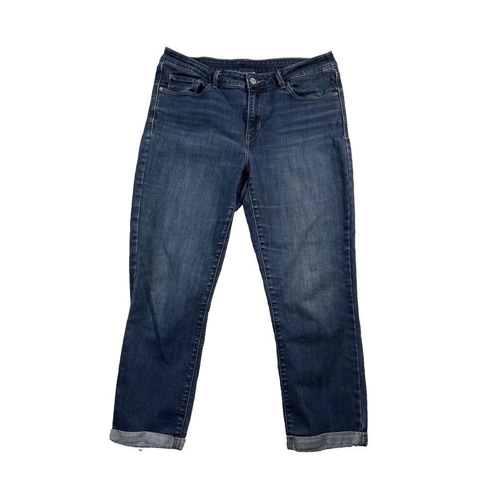 Levi's Boyfriend Mid Rise Jeans Women's size 31 Ankle length Girlfriend